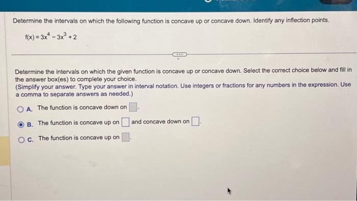 Solved Determine the intervals on which the following | Chegg.com