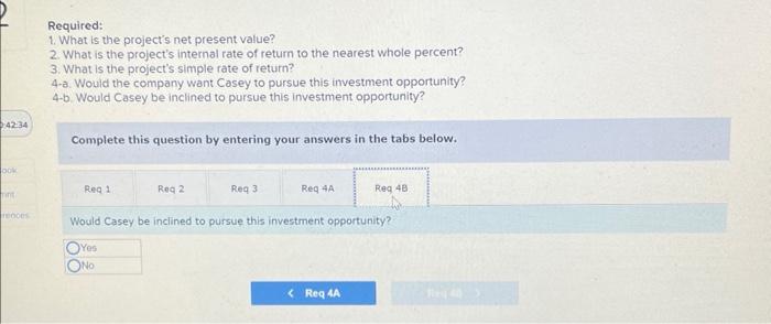 Solved Problem 12-17 (Algo) Net Present Value Analysis; | Chegg.com