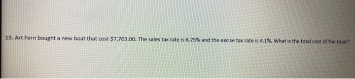 6 75 Sales Tax Chart