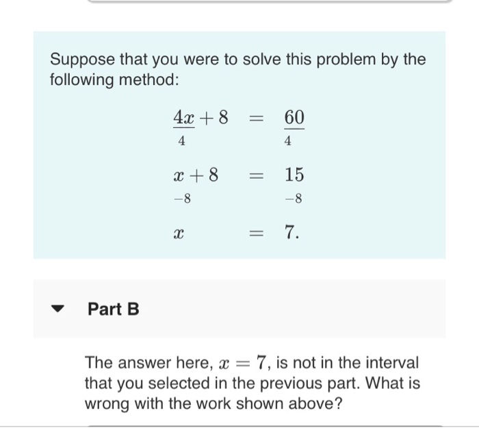 Solved Suppose That You Were To Solve This Problem By The | Chegg.com