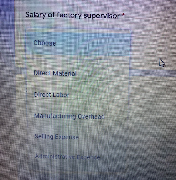 manufacturing production supervisor salary