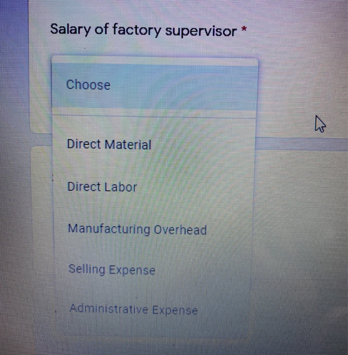 Solved Indicate Whether Each Of The Following Costs Of A Chegg