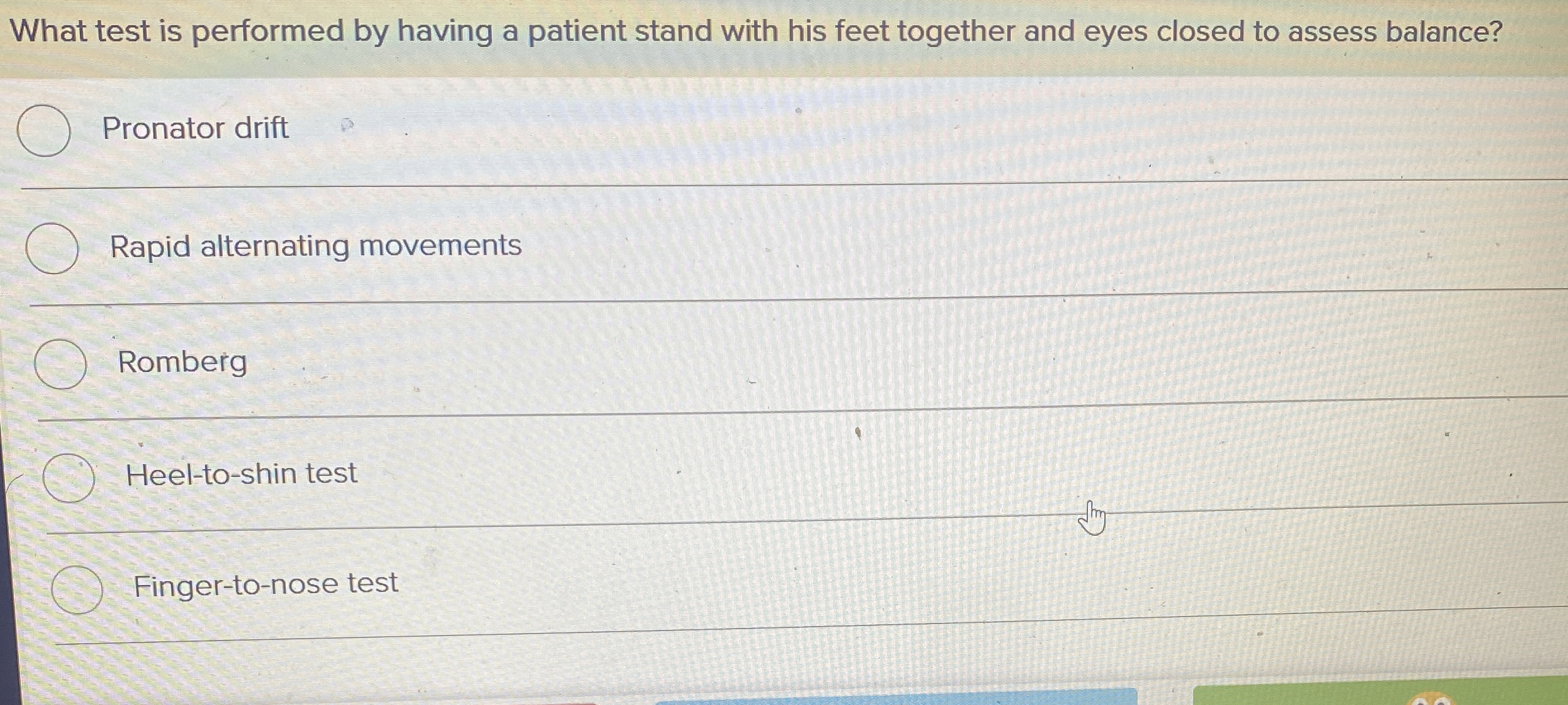 Solved What type of headache might present with a