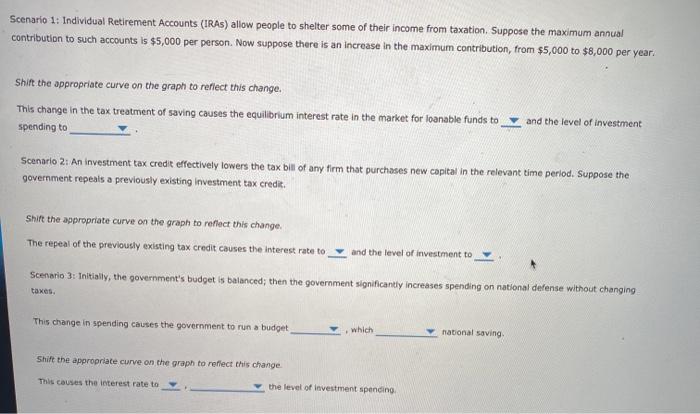 Solved Scenario 1: Individual Retirement Accounts (IRAs) | Chegg.com