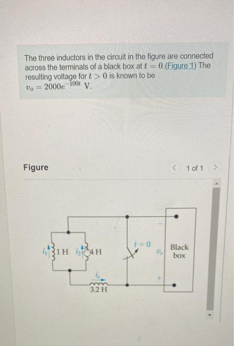 Solved The Three Inductors In The Circuit In The Figure Are | Chegg.com