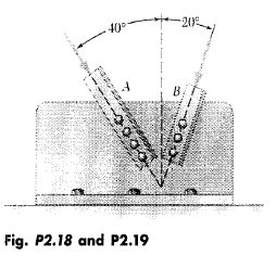 Solved: Two structural members A and B are bolted to a bracket as ...