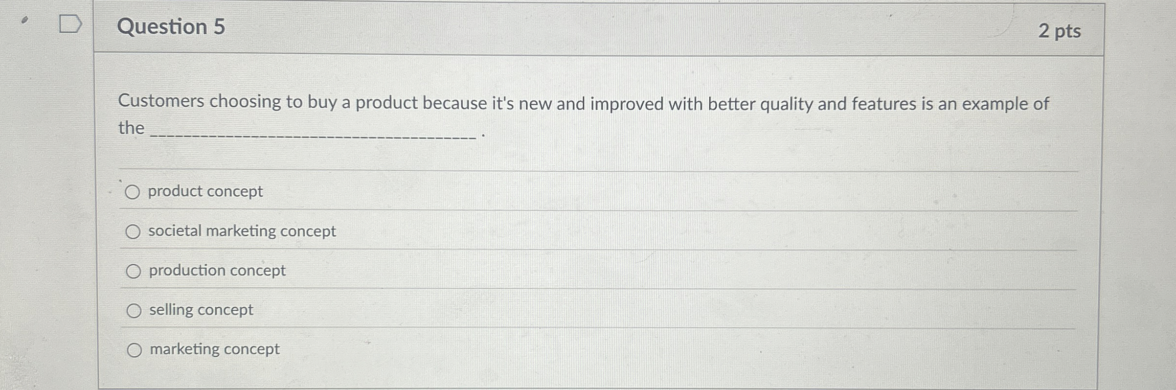 Solved Question 52 ﻿ptsCustomers choosing to buy a product | Chegg.com