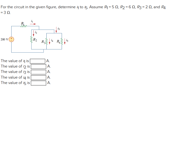 Solved For the circuit in ﻿the given figure, determine | Chegg.com