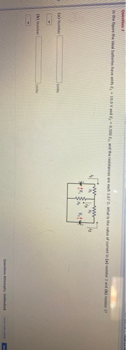 Solved Question In The Figure The Ideal Batteries Have Emis | Chegg.com