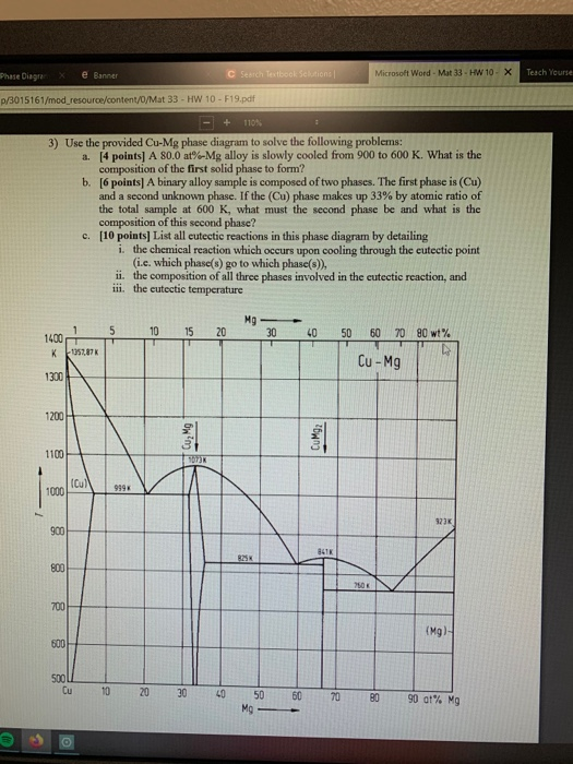 Phase Diagne X E Banner C Search Textbook Selution Chegg Com