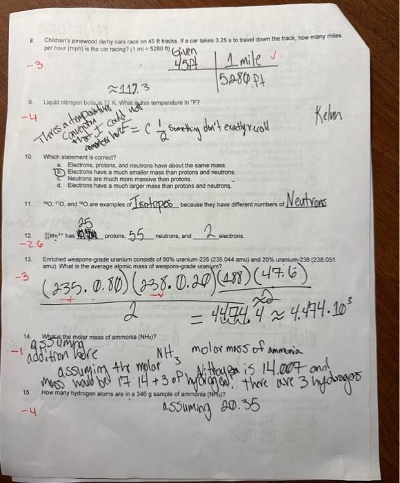 Solved please help me solve each answer i got wrong in | Chegg.com