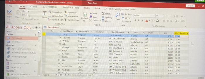Solved Task Instructions X In Table Design view, set the ID | Chegg.com