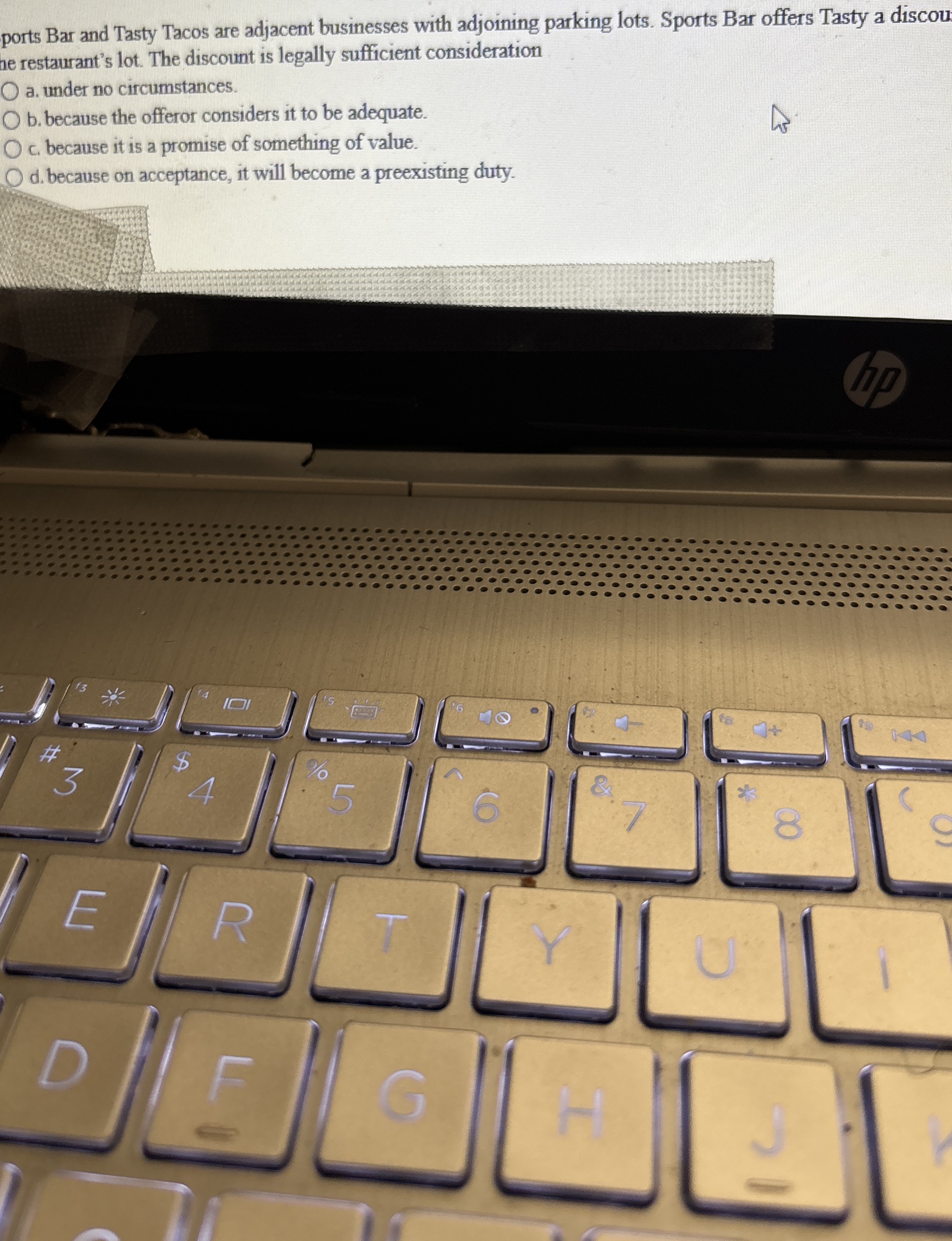 Solved ports Bar and Tasty Tacos are adjacent businesses