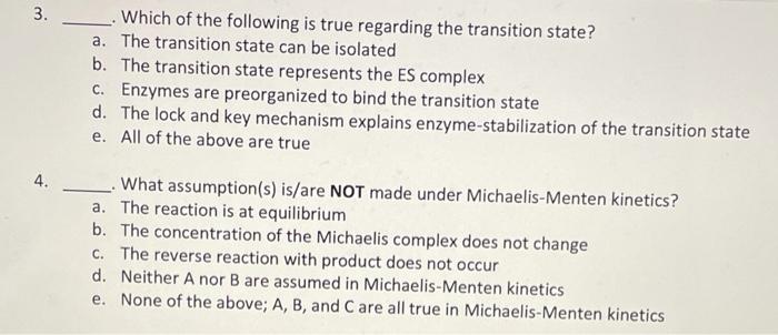 Solved 3. Which of the following is true regarding the | Chegg.com