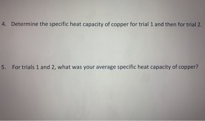 4-determine-the-specific-heat-capacity-of-copper-for-chegg