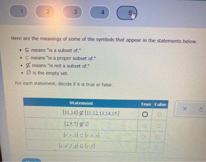 Solved 1 2 3 4 Here Are The Meanings Of Some Of The Symbo Chegg Com