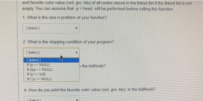 Solved You want to write a recursive function: void | Chegg.com