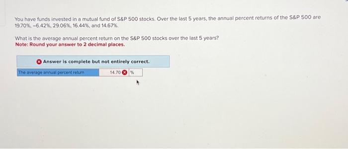 solved-you-have-funds-invested-in-a-mutual-fund-of-s-p-500-chegg