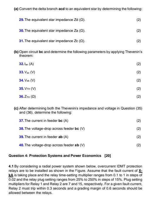 Solved Question 3: Distribution Systems [24) The Figure | Chegg.com