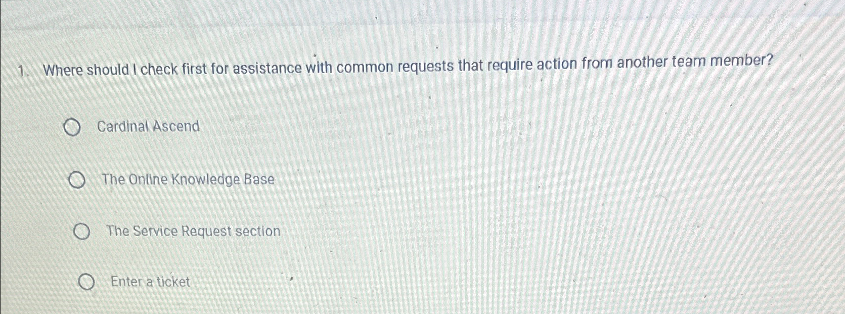 Solved Where should I check first for assistance with common | Chegg.com