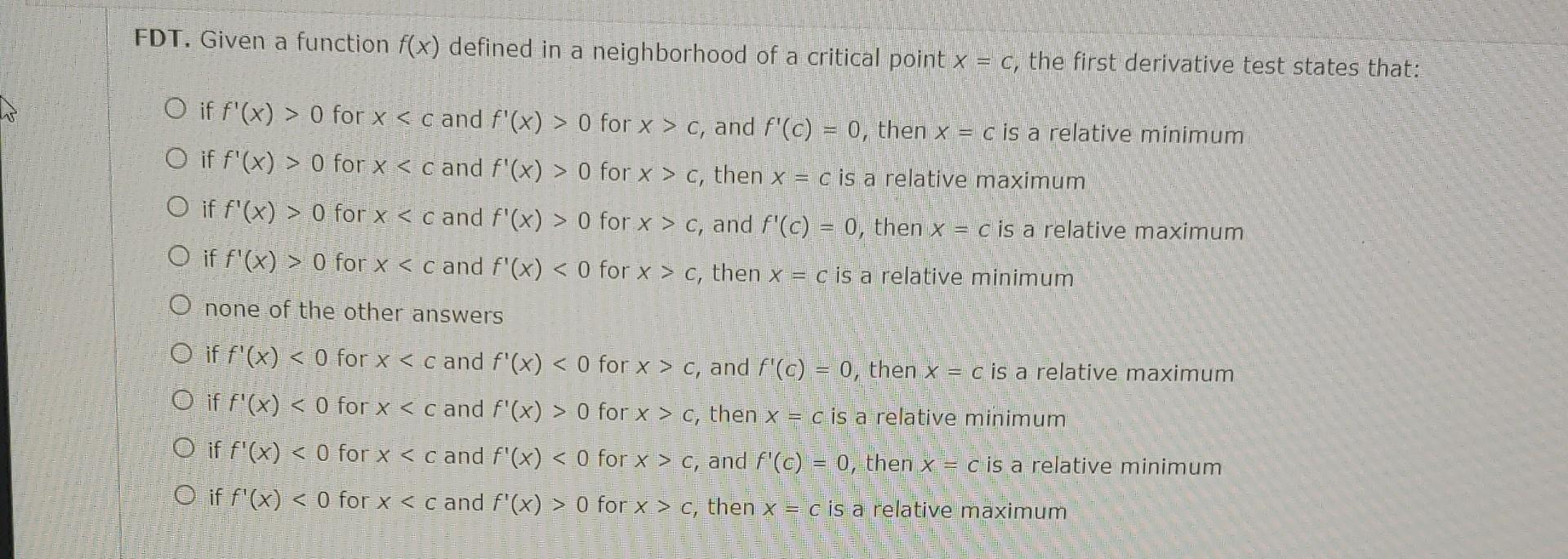 solved-fdt-given-a-function-f-x-defined-in-a-neighborhood-chegg