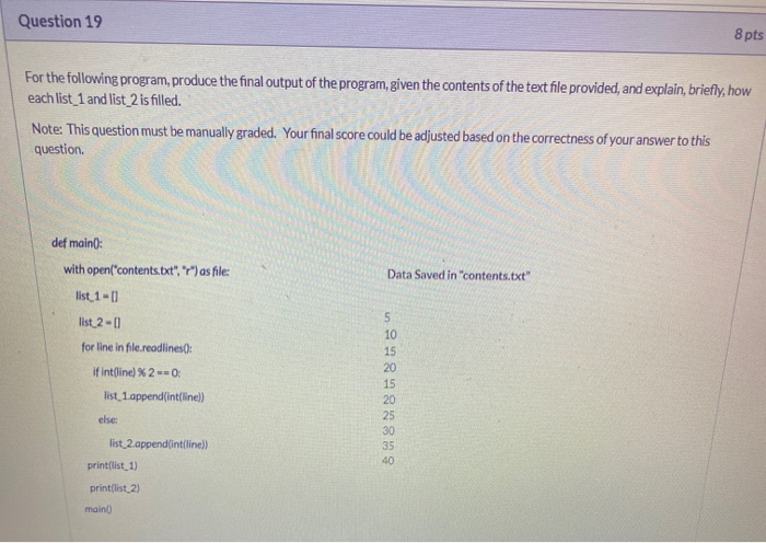 Solved Question 20 8p Write a line of code that creates an | Chegg.com