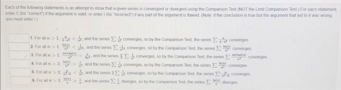 Solved Statement Each Of The Following Statements Is An 9031