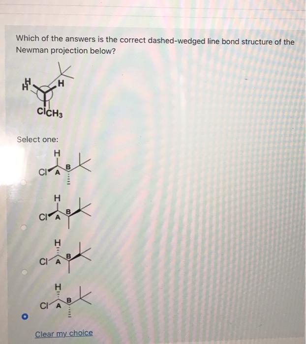 Solved Which of the answers is the correct dashed-wedged | Chegg.com