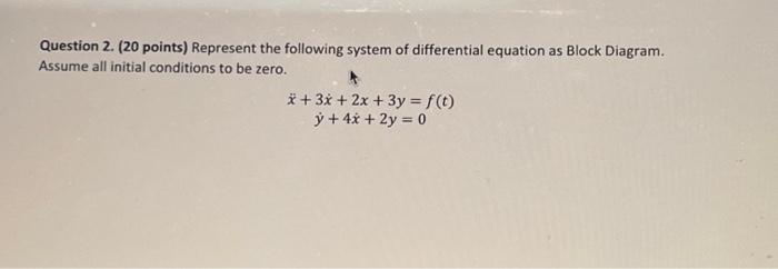 Solved Question 2. (20 points) Represent the following | Chegg.com
