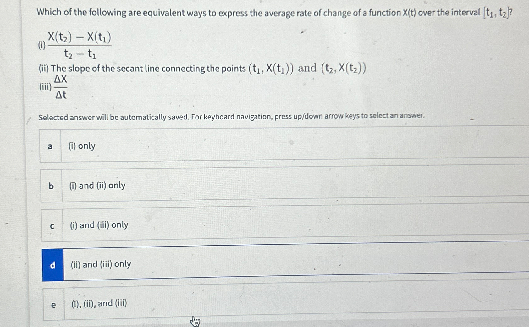 Solved Which of the following are equivalent ways to express | Chegg.com