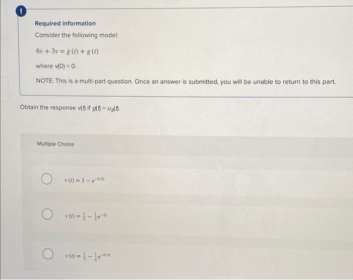 Solved Required information Consider the circuit shown in | Chegg.com