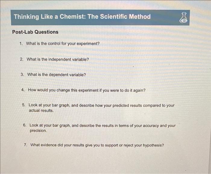 PRE-LAB QUESTIONS 1. Which Of The Following Questions | Chegg.com