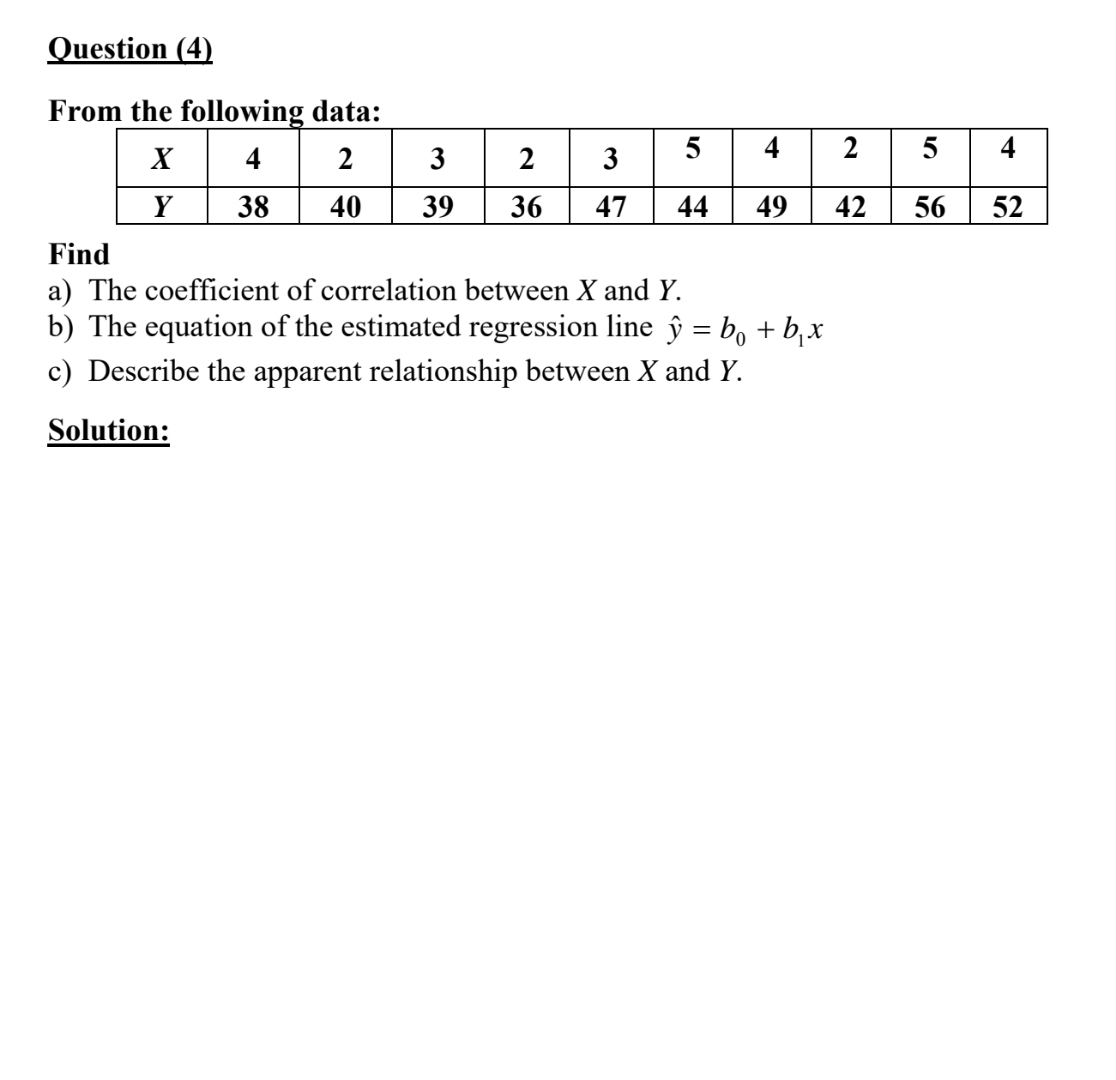 Solved Question 4from The Following 2380