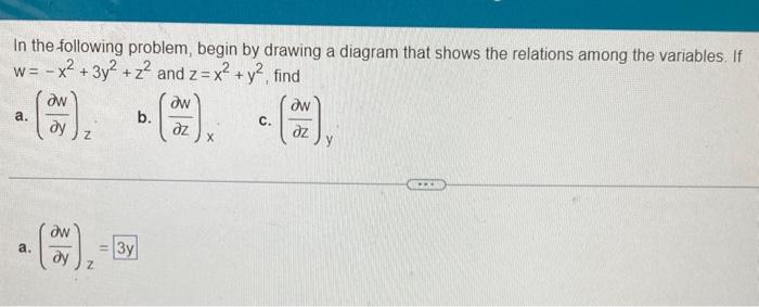 Solved In the following problem, begin by drawing a diagram | Chegg.com