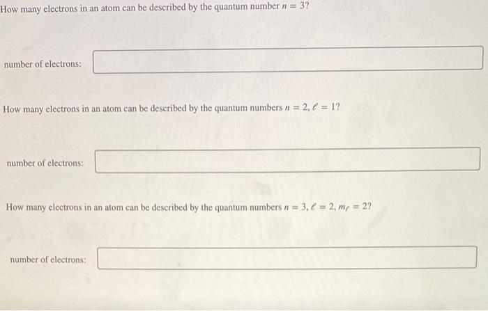 how do we get the number of electrons