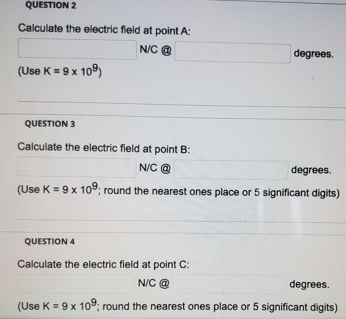 Solved Electric Potential Lab For All Calculations Use | Chegg.com