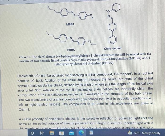 Solved Visualizing Molecular Chirality In The Organic