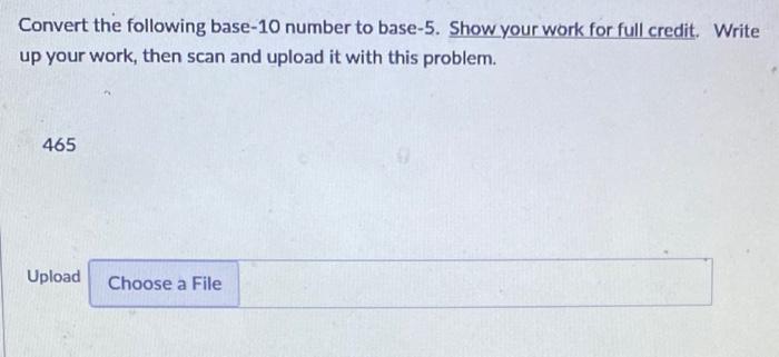 Solved Please CORRECTLY give the correct base conversion and | Chegg.com