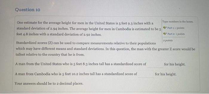 solved-one-estimate-for-the-average-height-for-men-in-the-chegg