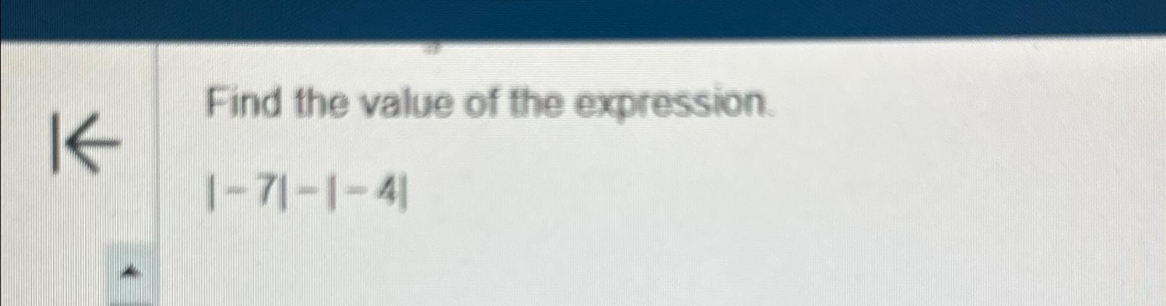 what is the value of the expression 7p4