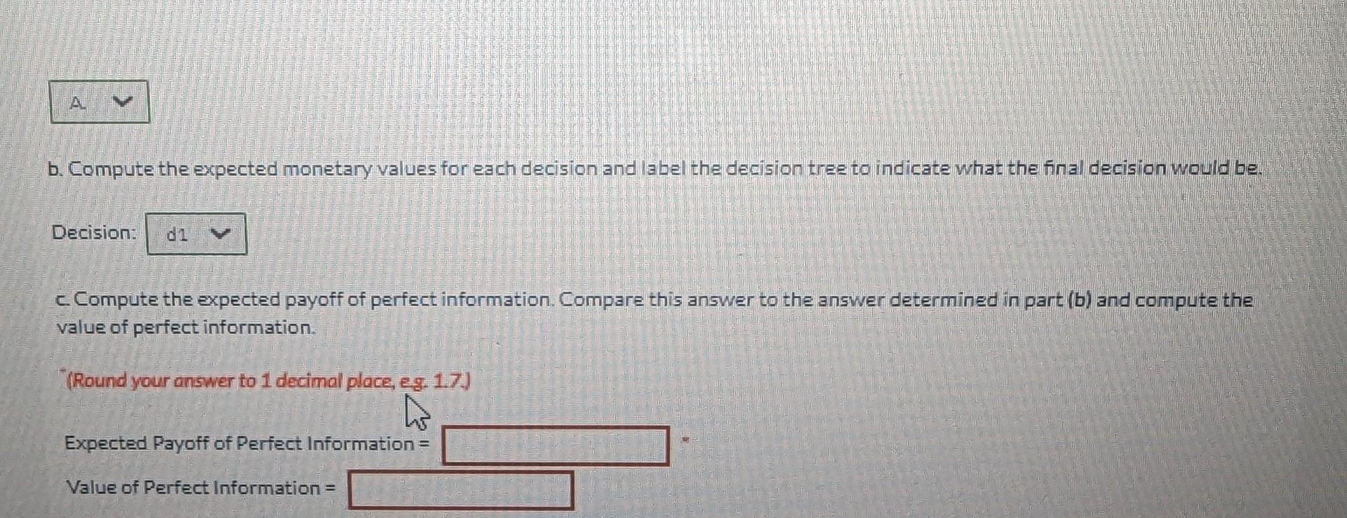 Solved Use the following decision table to complete parts | Chegg.com