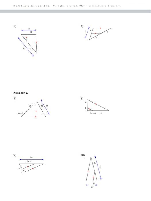 25 10 12 x )= 5 2x 7