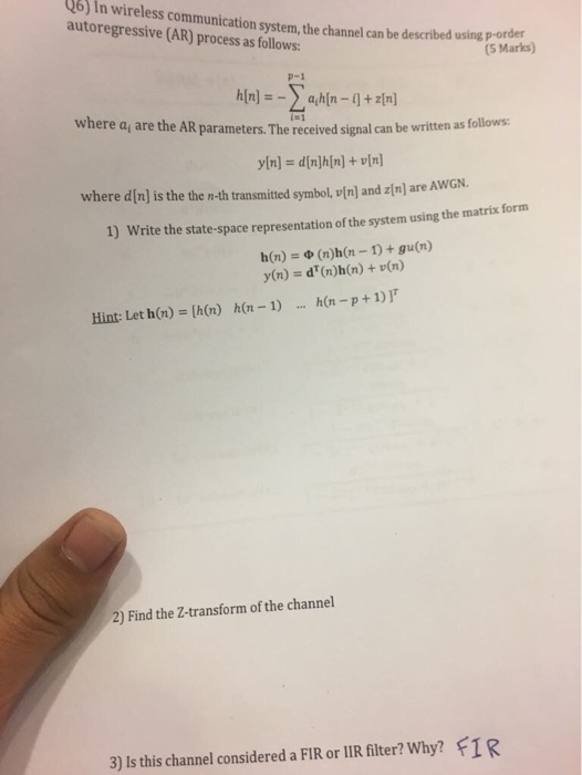 Solved 6 You Are Given The Following Data Concerning Fre Chegg Com