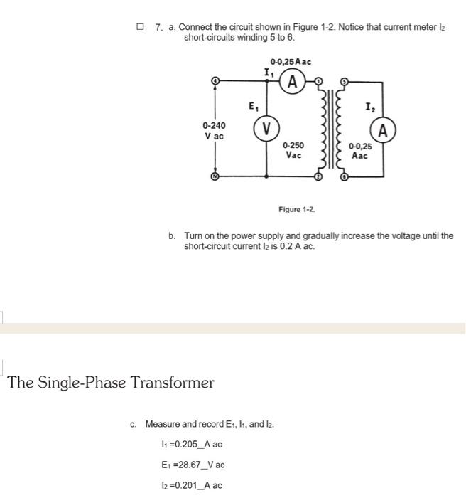 Solved 8. a. Connect the circuit shown in Figure 1-3. Notice | Chegg.com