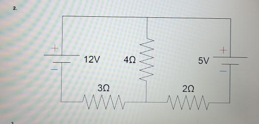 Solved Find all the currents and voltages across each | Chegg.com