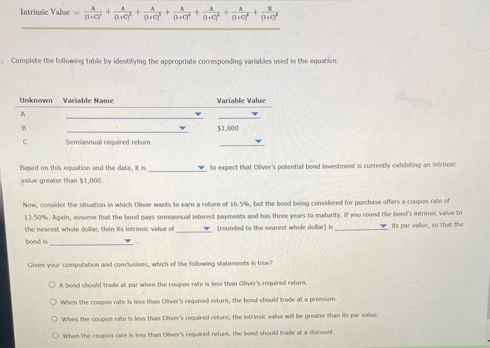 Solved The process of bond valuation is based on the | Chegg.com