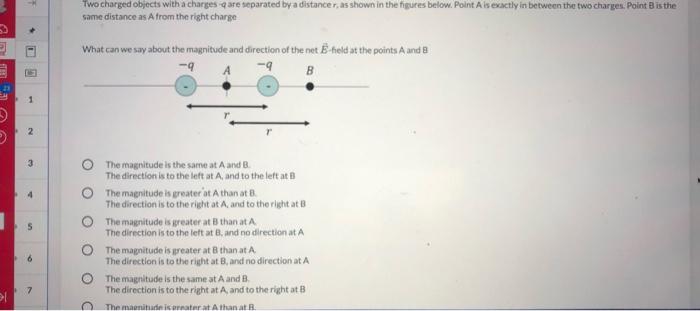 Solved Tin The electric field in a region is represented by | Chegg.com