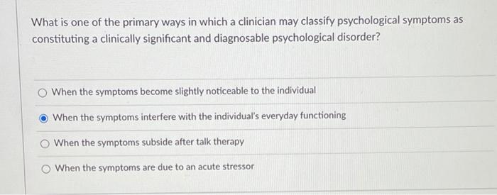 Solved While Certain Therapeutic Approaches Work Best With | Chegg.com