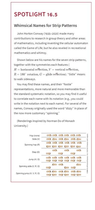 8. Which type of pattern has exactly eee direction? | Chegg.com
