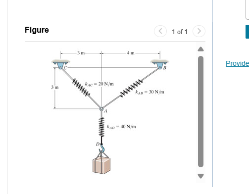 Spring In Equilibrium Solved The springs in (Figure 1) are shown in the | Chegg.com